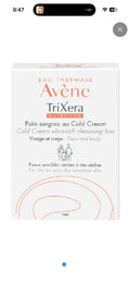 Avene trixèra -pain surgras au cold cream