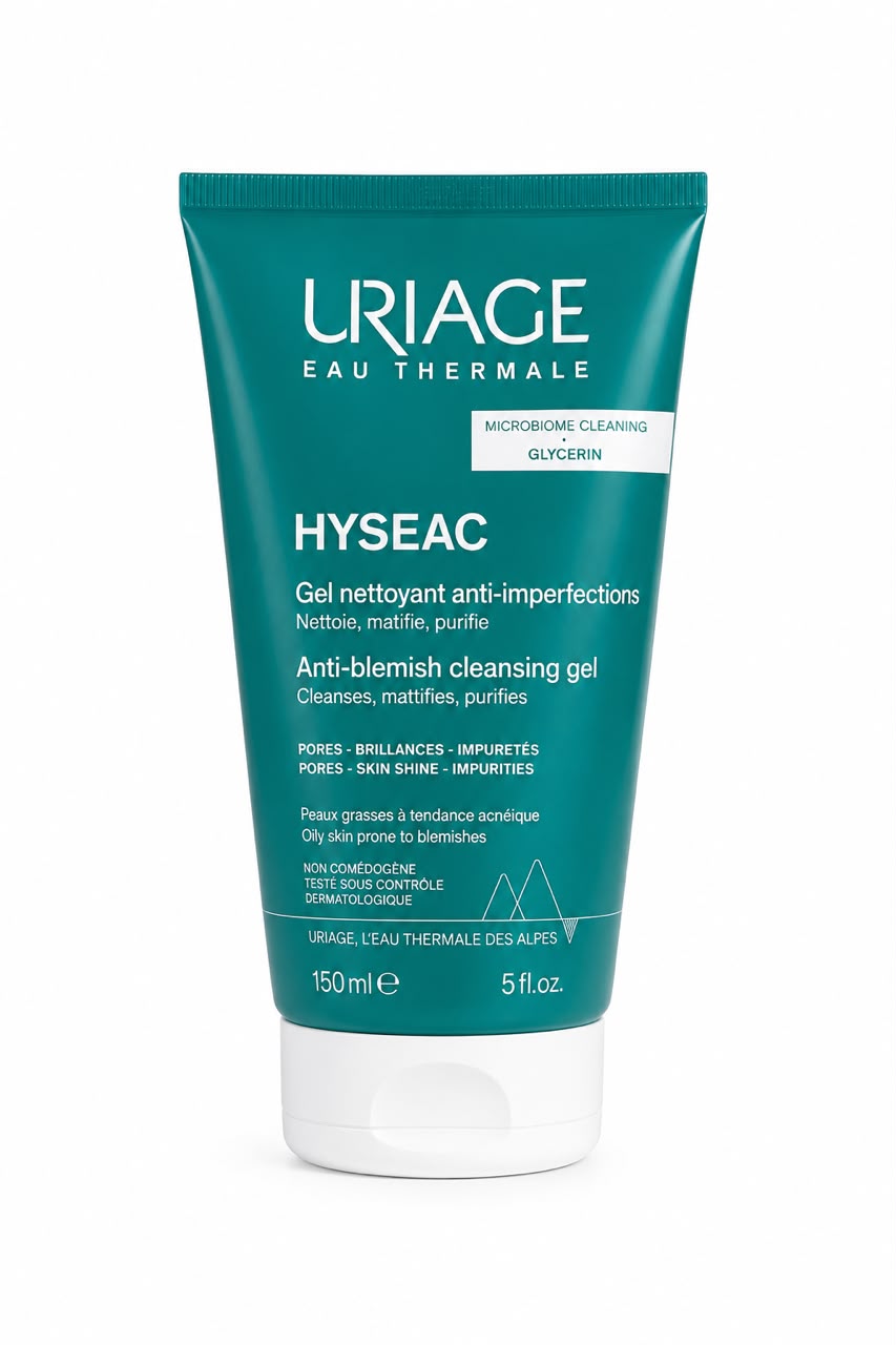 Uriage hyseac gel nettoyant anti imperfections 150ml
