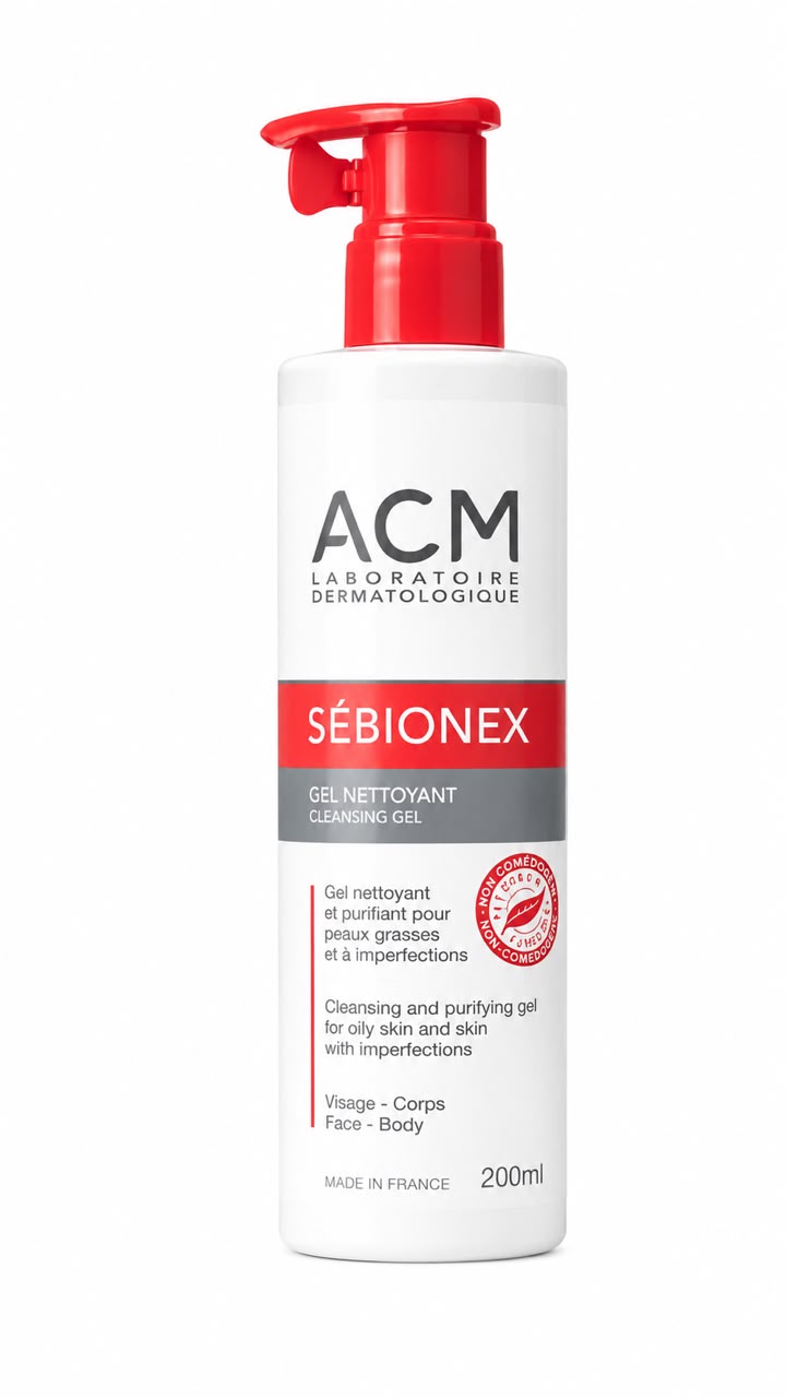 Acm sebionex gel nettoyant 200ml