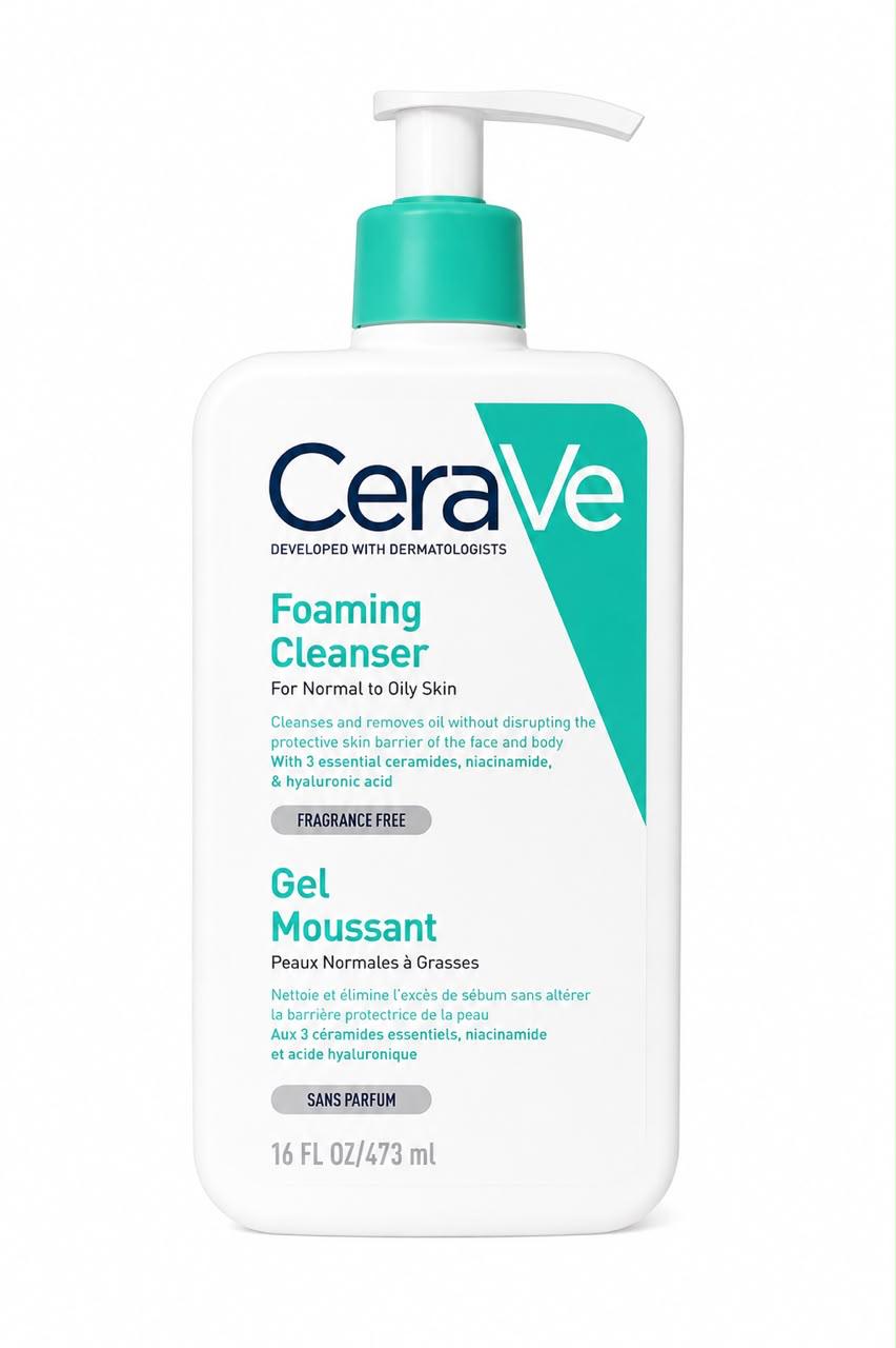 Ceravie foaming cleanser - normal to oily skin -473ml