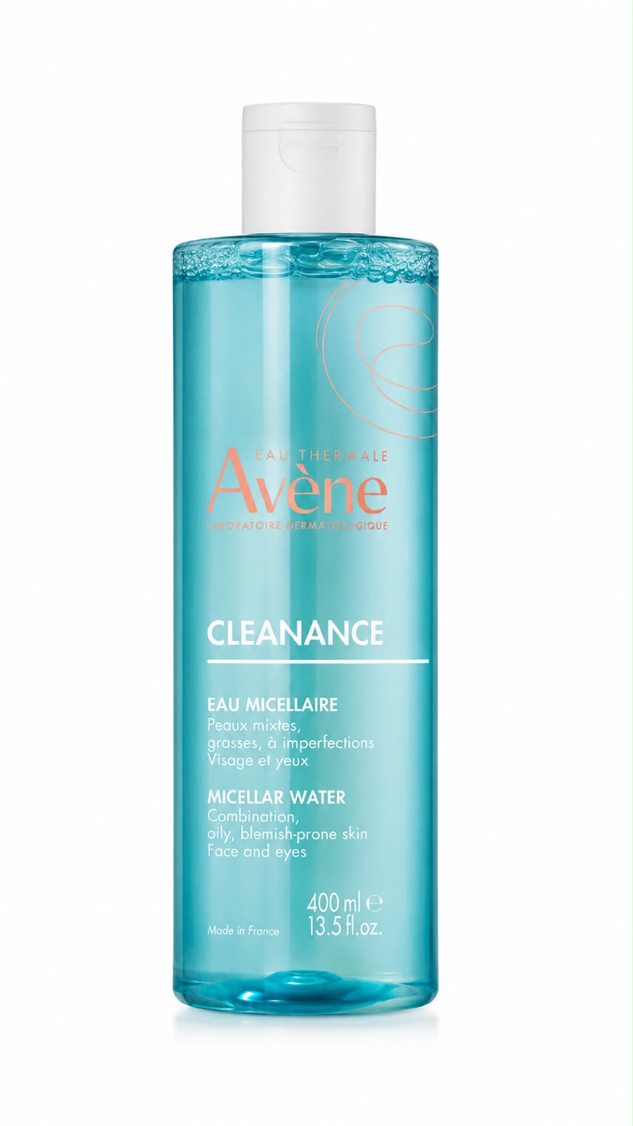 Avene cleanance micellair water - combinated to oily skin -face and eye -500 ml