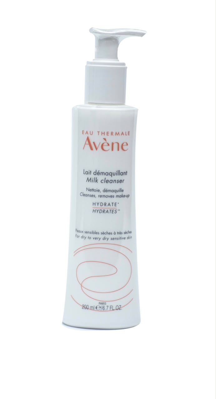Avene milk cleanser - remove make up - for all skin type - 200ml