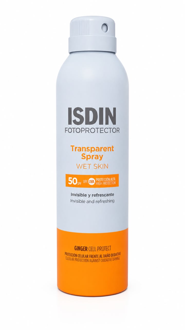 ISDIN FOTOPROTECTOR TRANSPARENT WET SKIN 200ml