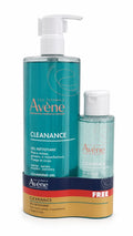 Avene cleanance gel nettoyant 500ml + cleanance micellaire water travel size
