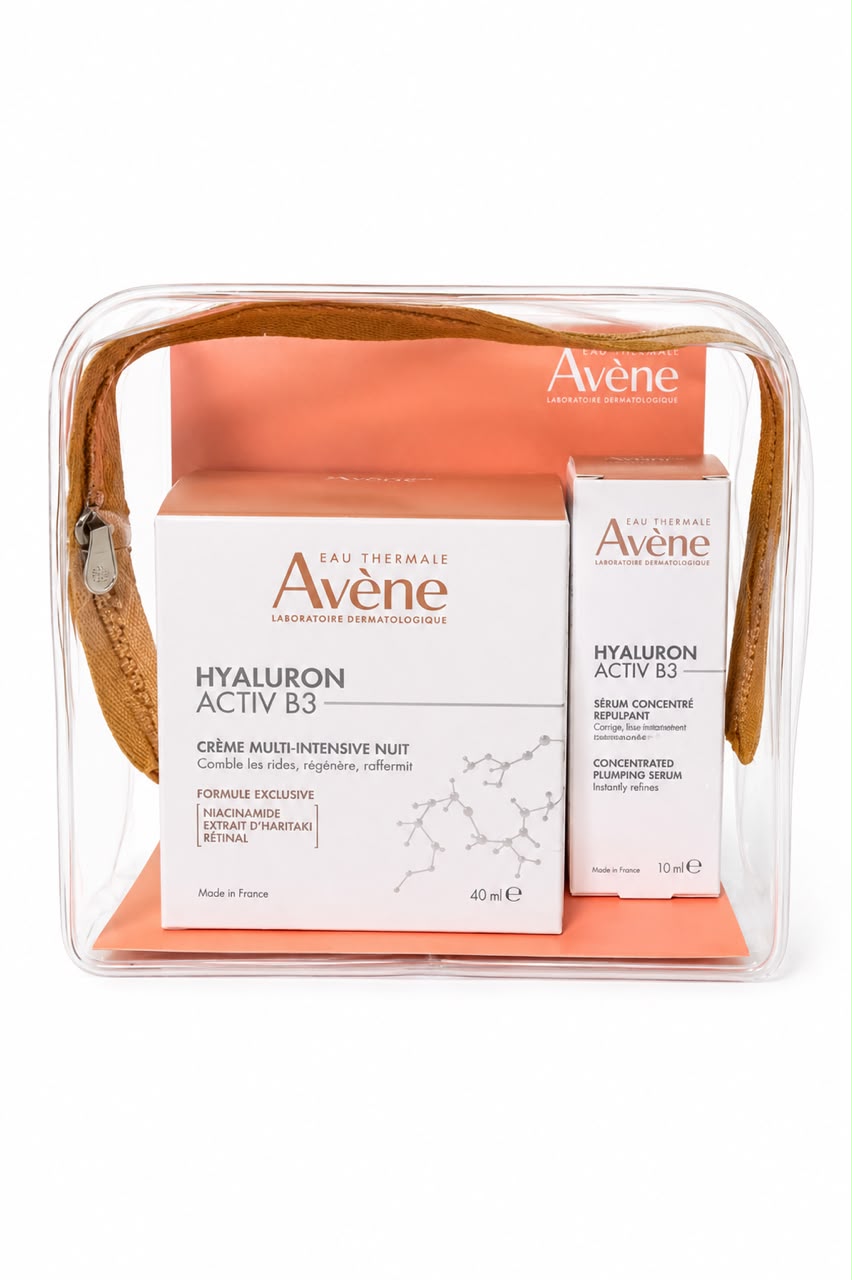 Avene hyaluron b3 -night cream + avene hyaluron b3 serum concentre 10 ml