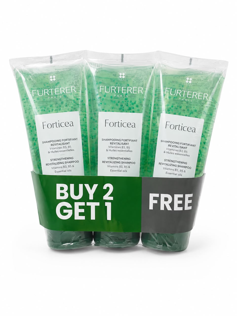 Rene Furterer -Forticea shampoo 200 ml buy 2 get 1