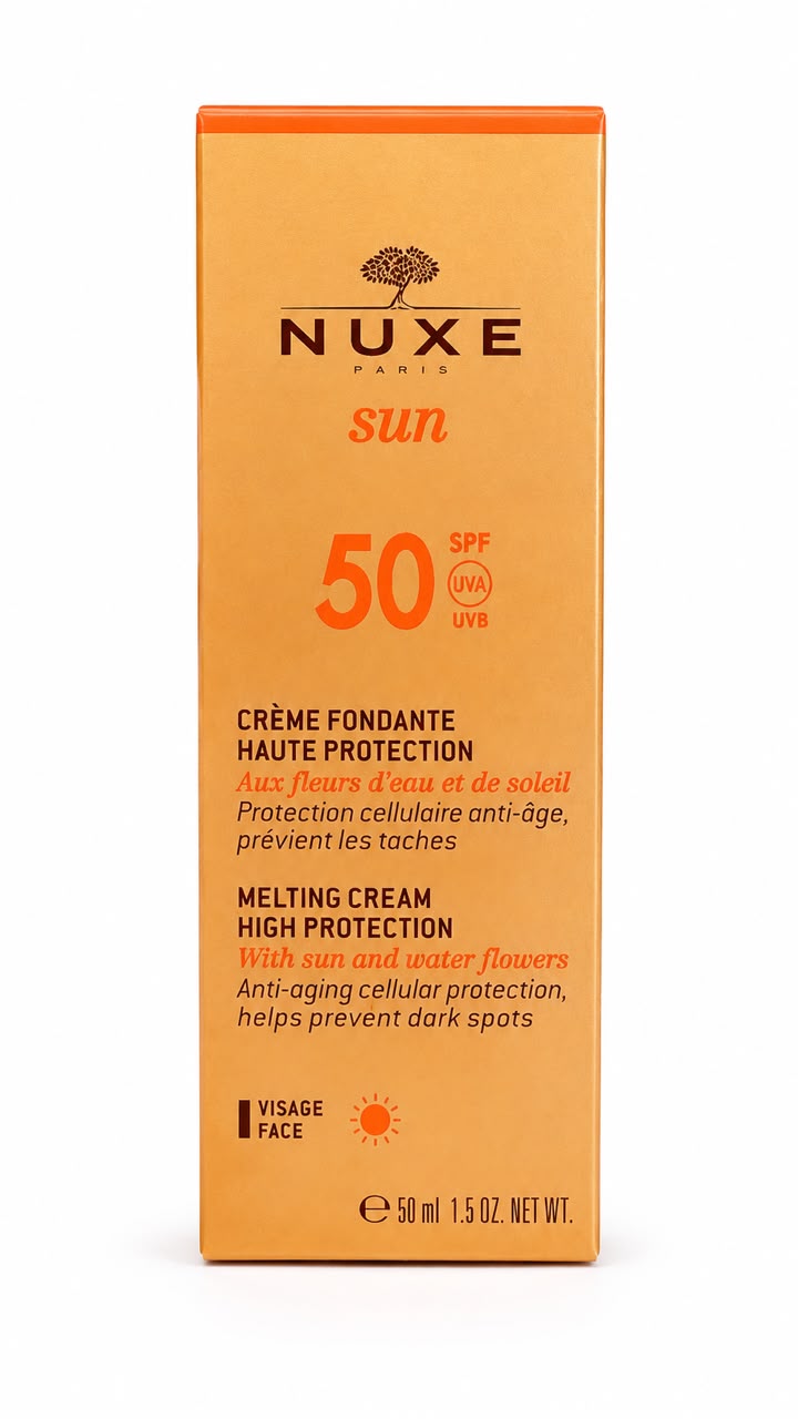 Nuxe creme fondante haute protection spf50
