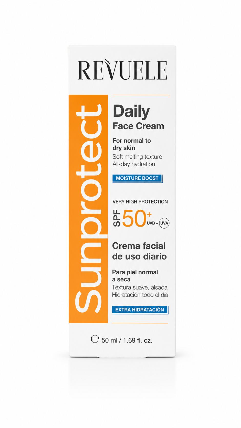 Revuele sun protect - daily face cream  spf 50