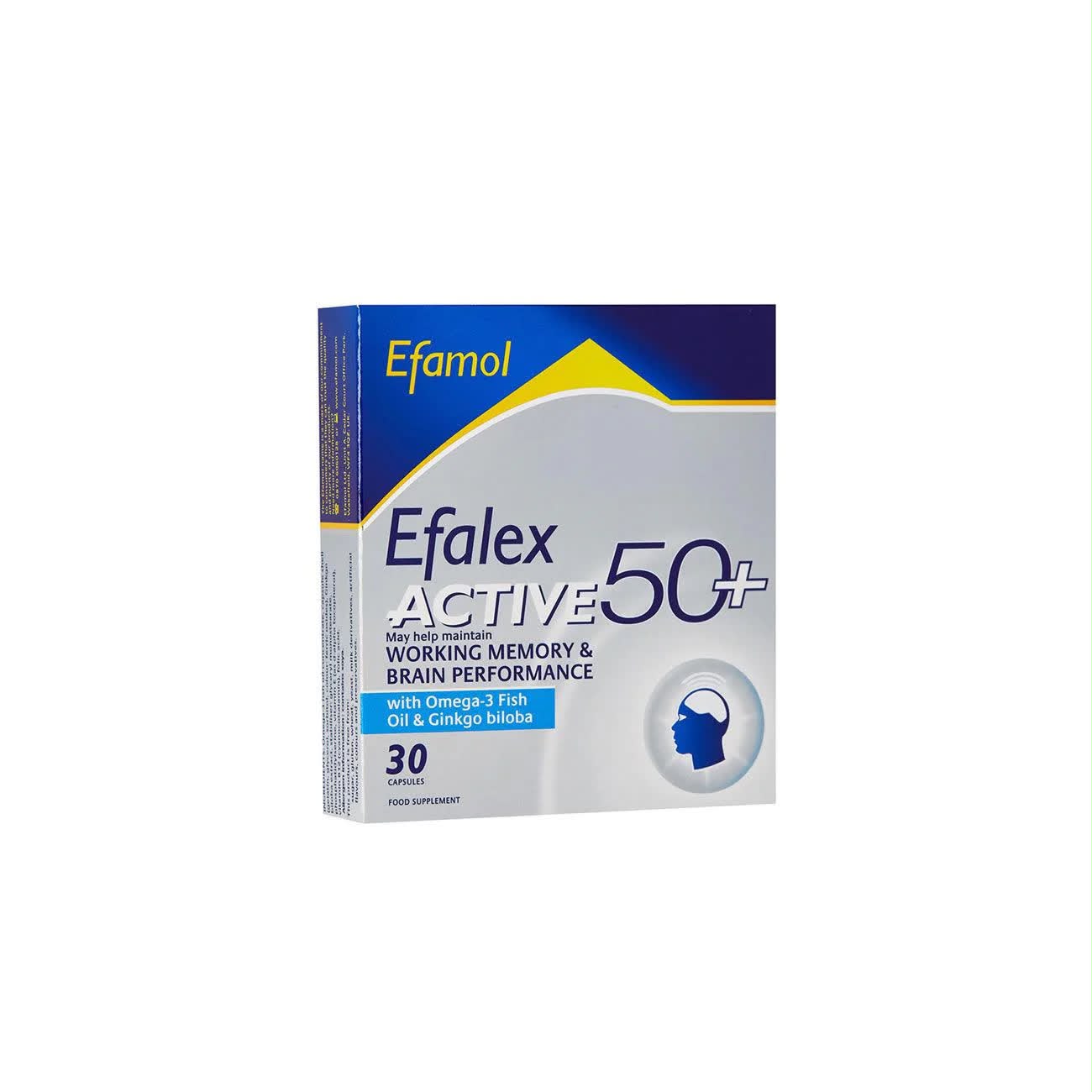 Efalex active 50 plus  working memory and brain performance _30 capsules