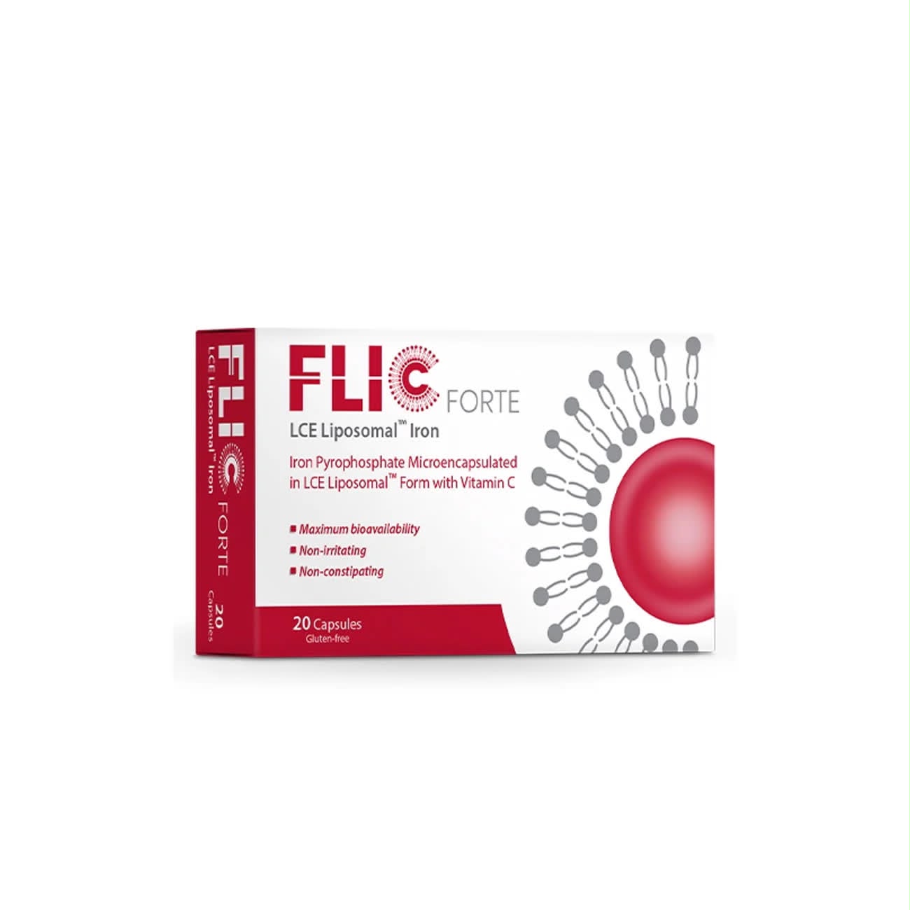 Flic forte LCE liposomal iron _20 capsules