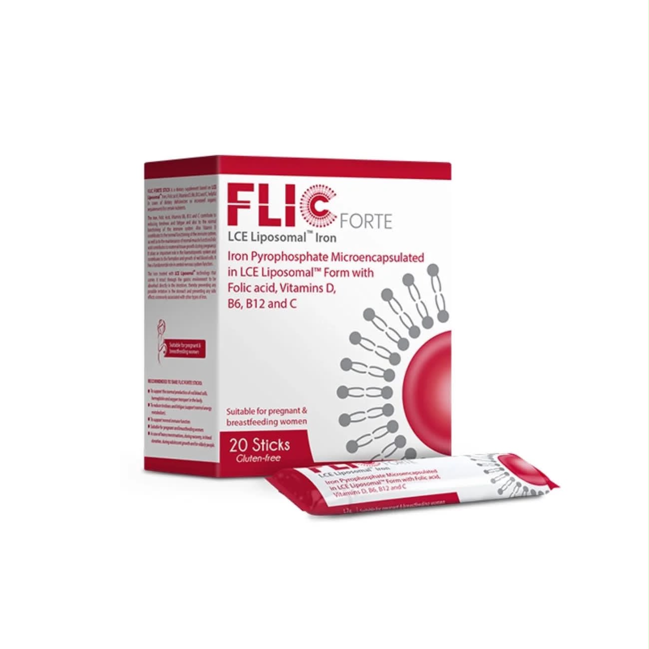 Flic forte - LCE liposomal iron sticks