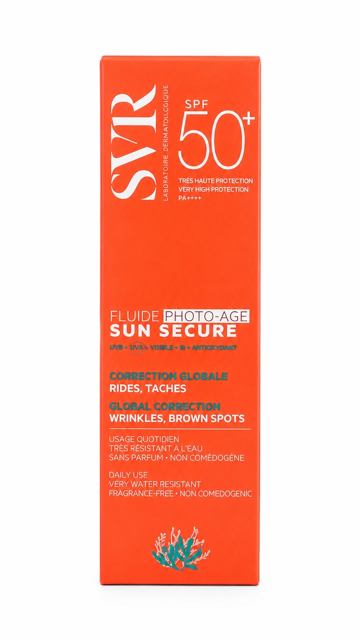 Svr sunsecure fluid- photo age