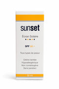 Sunset ecran solaire