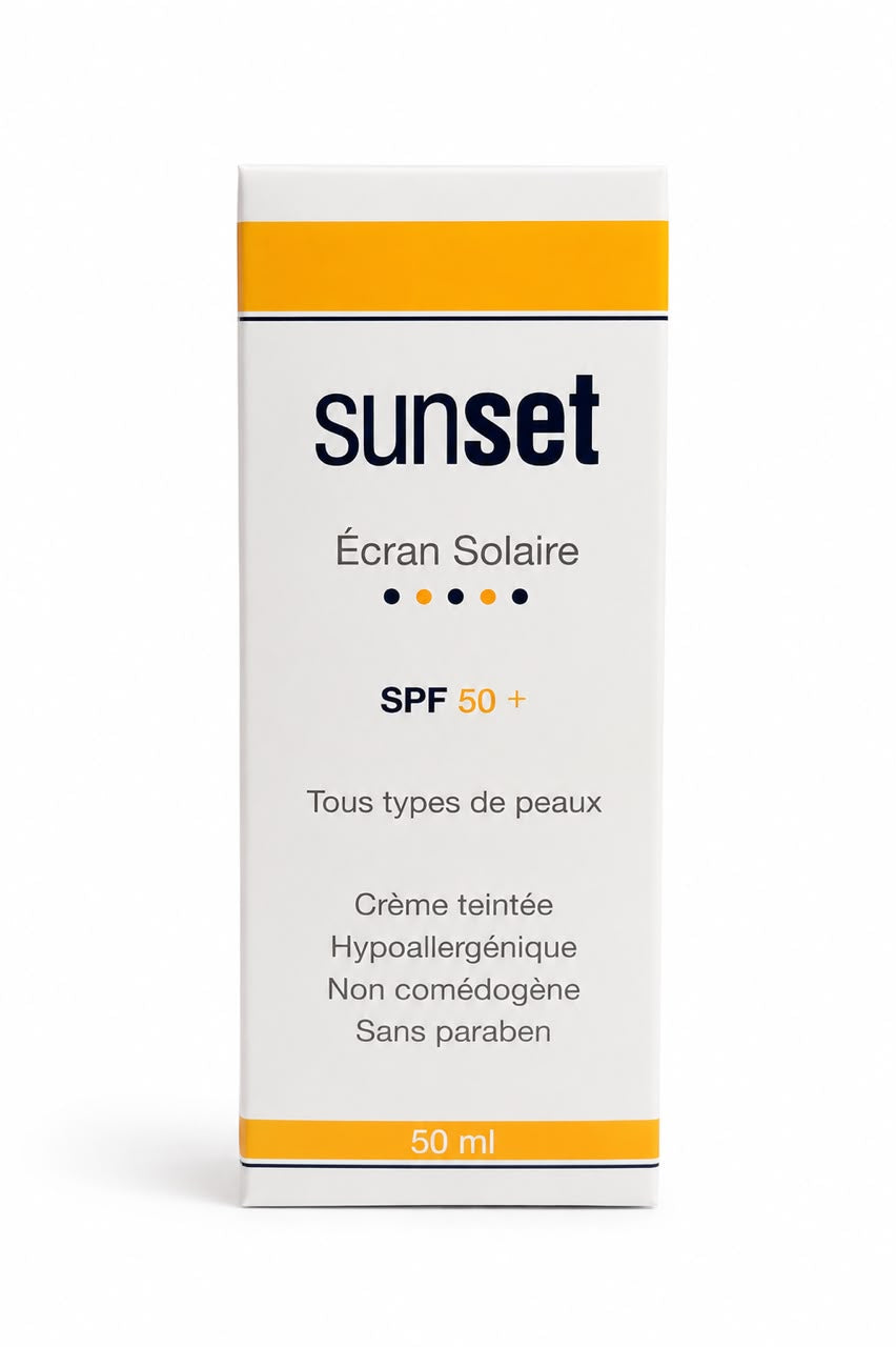 Sunset ecran solaire