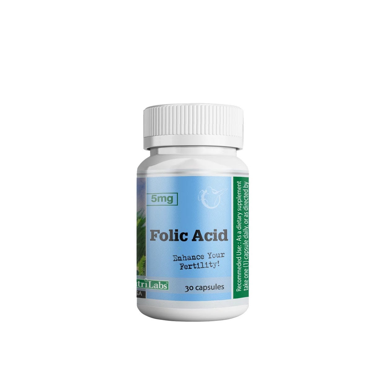Nutrilabs_folic acid 5mg enhances  fertility