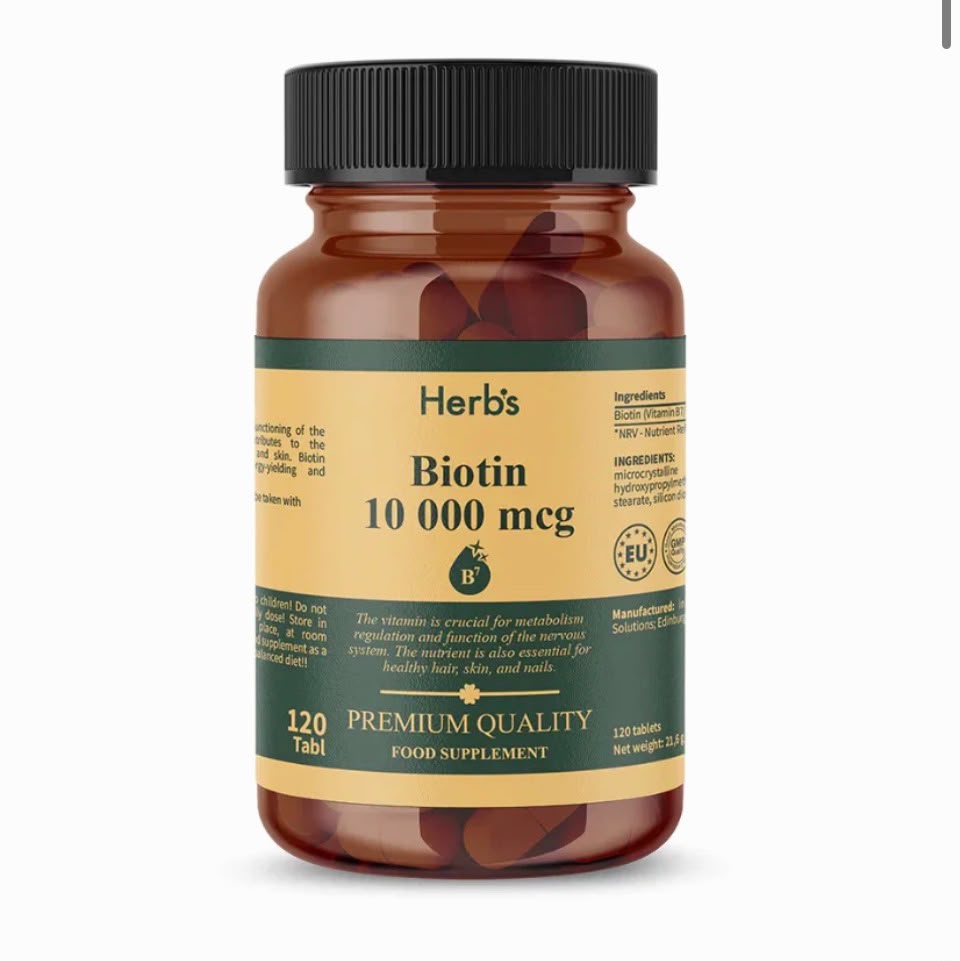 Herb's biotin 10000 mg