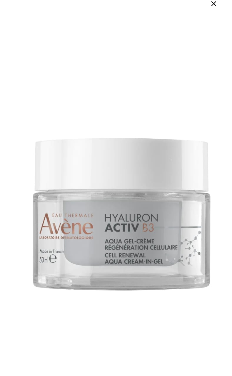 Avene active hyaluronb3 cream gel cell renewals