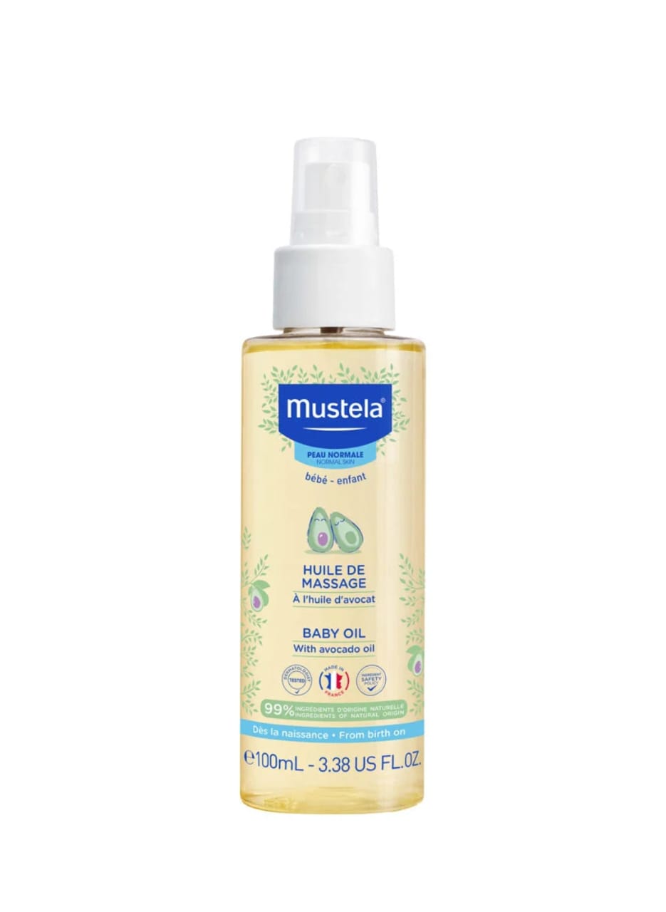 Mustela baby oil with 🥑