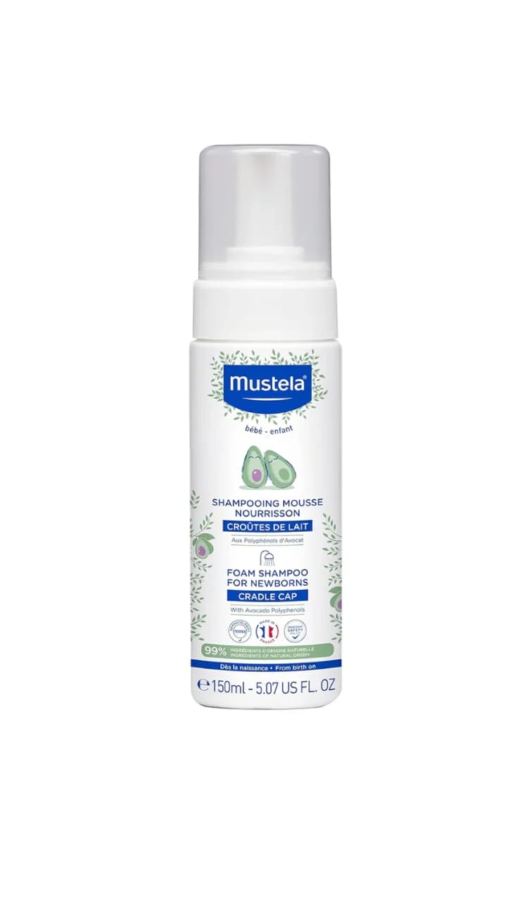 Mustela foam shampoo for newborn 200ml