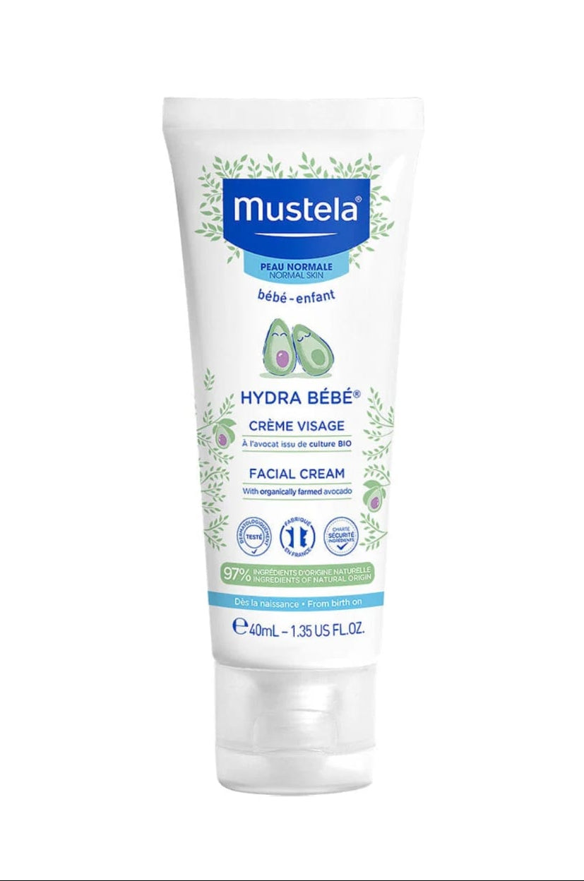 Mustela hydra bebe facial cream