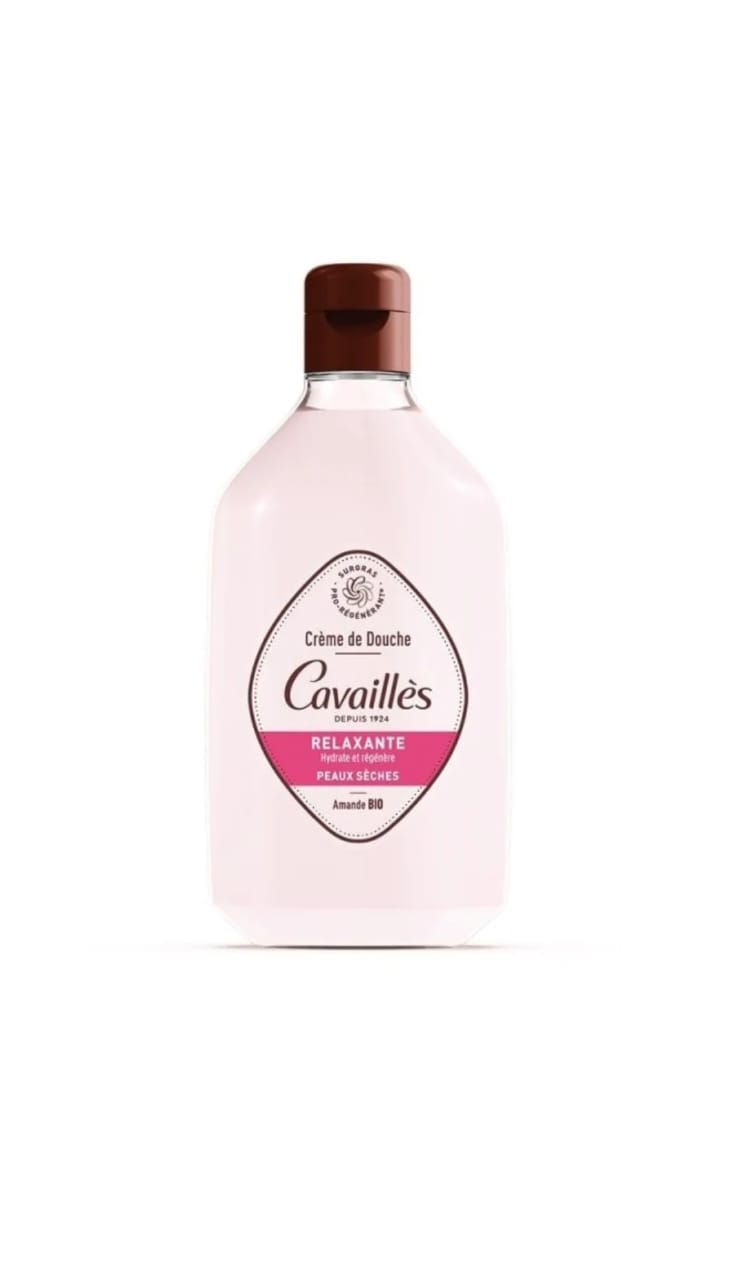 Roger cavailles creme de douche relaxante -peau seche