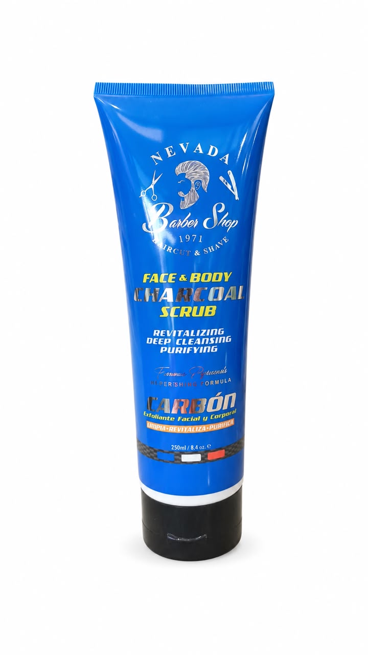 Nevada -face and body scub for him